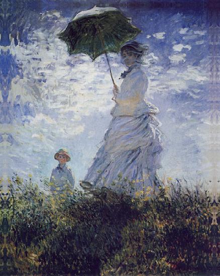 Claude Monet Women with umbrella Sweden oil painting art